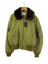 【中古】SPIEWAK◆TYPE B-1/フライトジャケット/L/ナイロン/KHK/IDEAL ZIP/223685【メンズウェア】