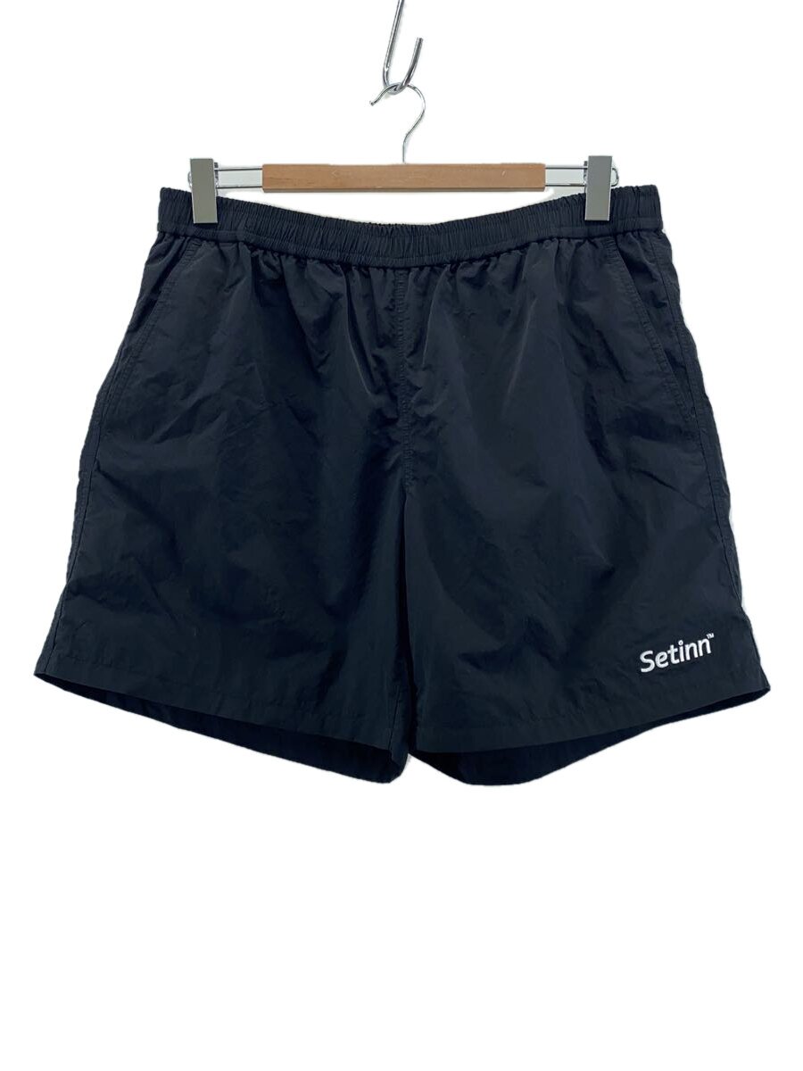 【中古】setinn/ショートパンツ/L/ナイロン/BLK/無地/86-25-0025-147【メンズウェア】