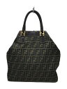 【中古】FENDI◆トートバッグ/キャンバス/BRW/ズッカ/【バッグ】