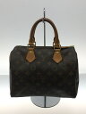 【中古】LOUIS VUITTON◆M41528/スピーディ25_モノグラム_BRW/PVC/BRW/ハンドバッグ/総柄【バッグ】