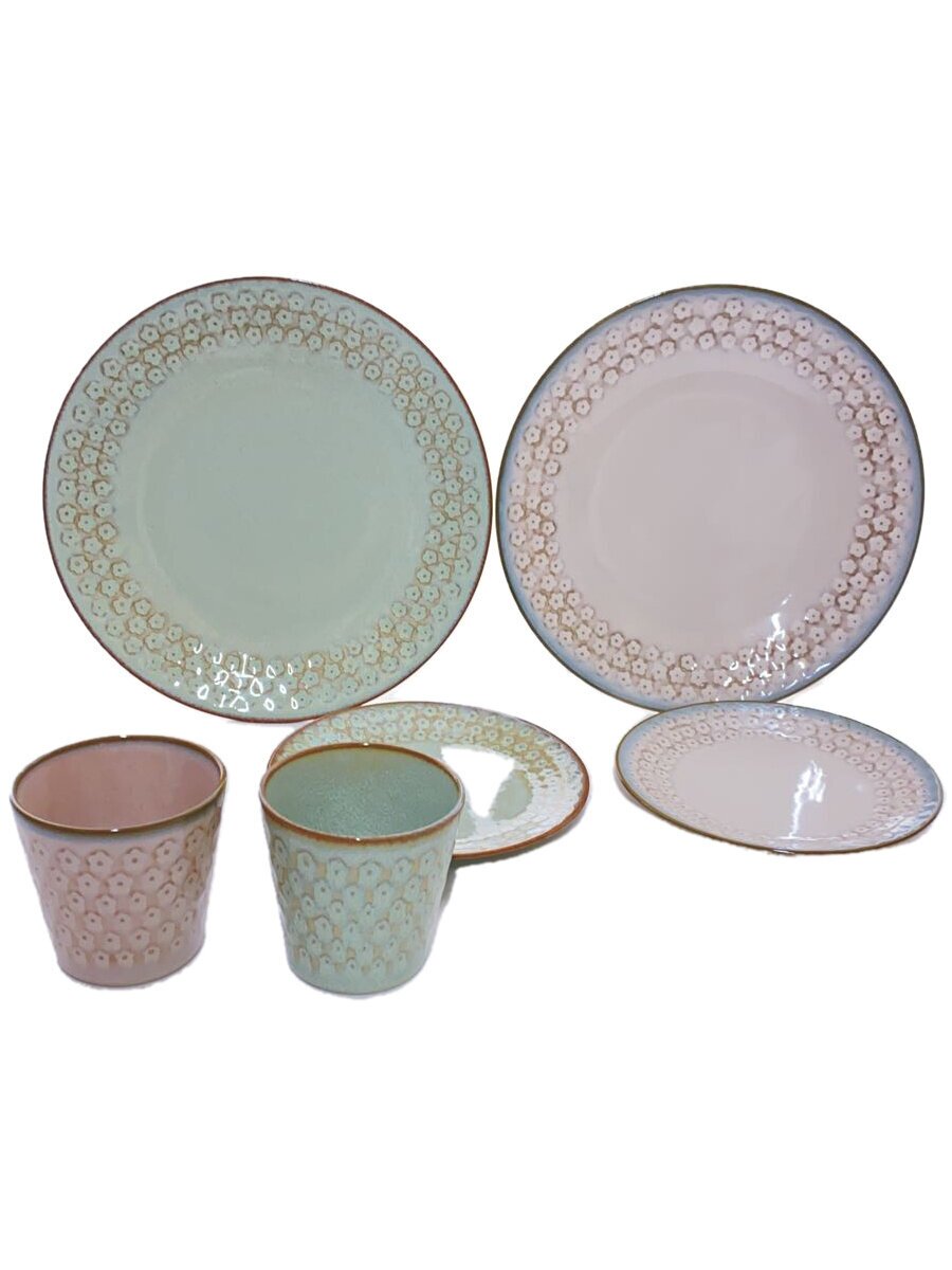 【中古】洋食器その他/フルリール/ペアセット/6点セット/花柄【キッチン用品】