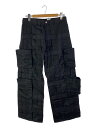 【中古】GS/デッドストック/テクノパンツ/ボトム/M/ナイロン/BLK【メンズウェア】(4)