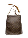 【中古】LOUIS VUITTON◆ミュゼット_モノグラム・キャンバス_BRW/PVC/BRW【バッグ】