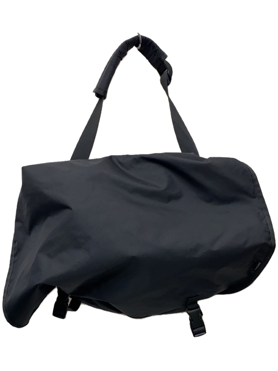 【中古】PACKING◆ショルダーバッグ/ナイロン/BLK//【バッグ】