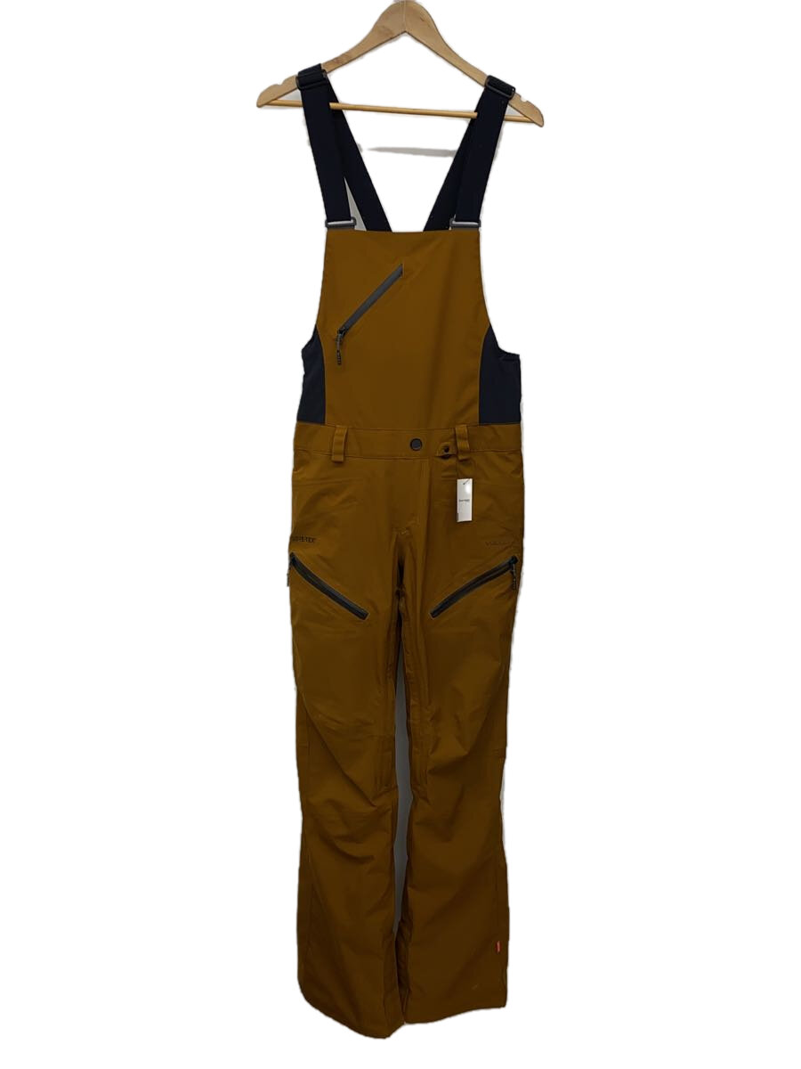 【中古】VOLCOM◆ELM GORE-TEX STRETCH BIB OVERALL/スノーボードウェア/パンツ/S/ブラウン//【スポーツ】
