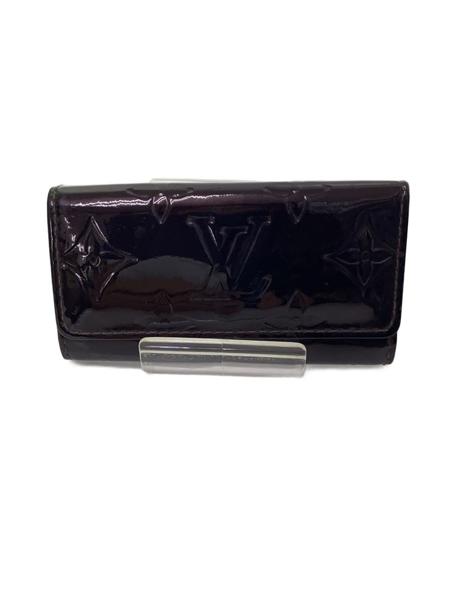 Key Holder - 【中古】LOUIS VUITTON◆ミュルティクレ4_モノグラム・ヴェルニ/エナメル/BRD/レディース【服飾雑貨他】