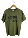 【中古】NEIGHBORHOOD◆21ss/S/S PRINT TEE/NBHD OPE/XS/コットン/カーキ【メンズウェア】