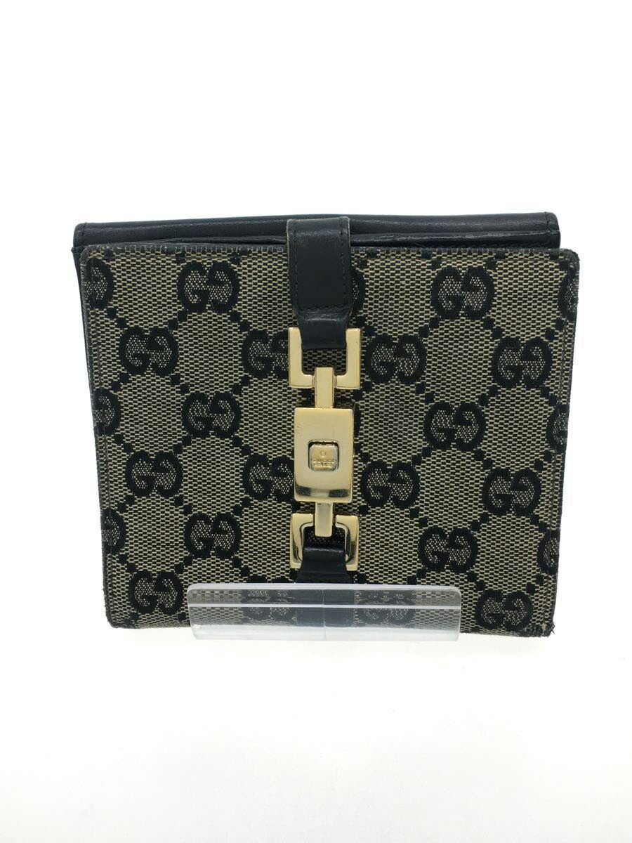 【中古】GUCCI◆3つ折り財布/キャン