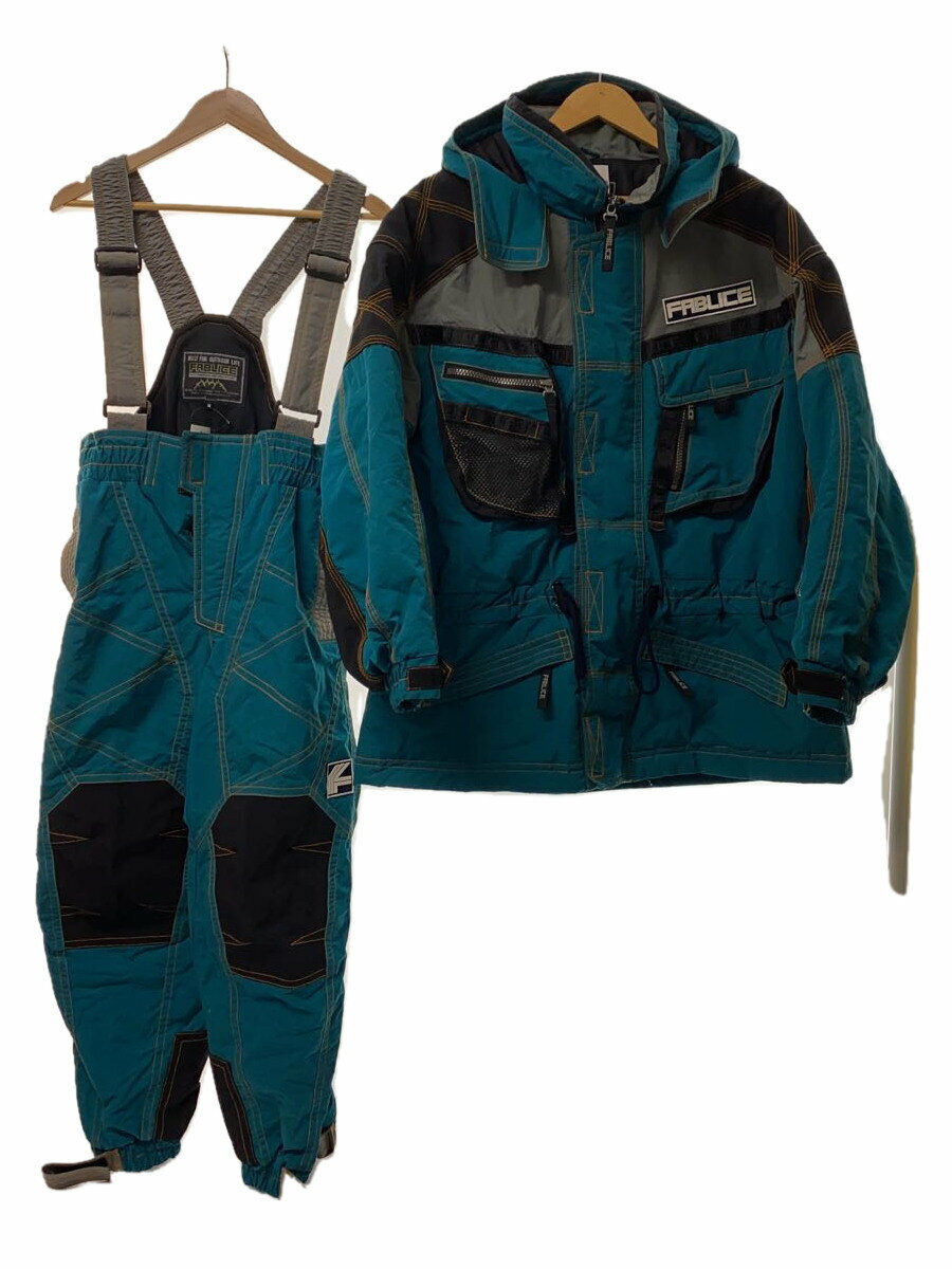【中古】スポーツウェアー/スキーウェアー/ウィンタースポーツ/M/ブルー/FA-02365/FABLICE/セットアップ【スポーツ】