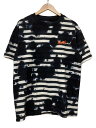 【中古】Welcome Skateboards◆Tシャツ/L/コットン/BLK/総柄/タイダイ/【メンズウェア】(4)