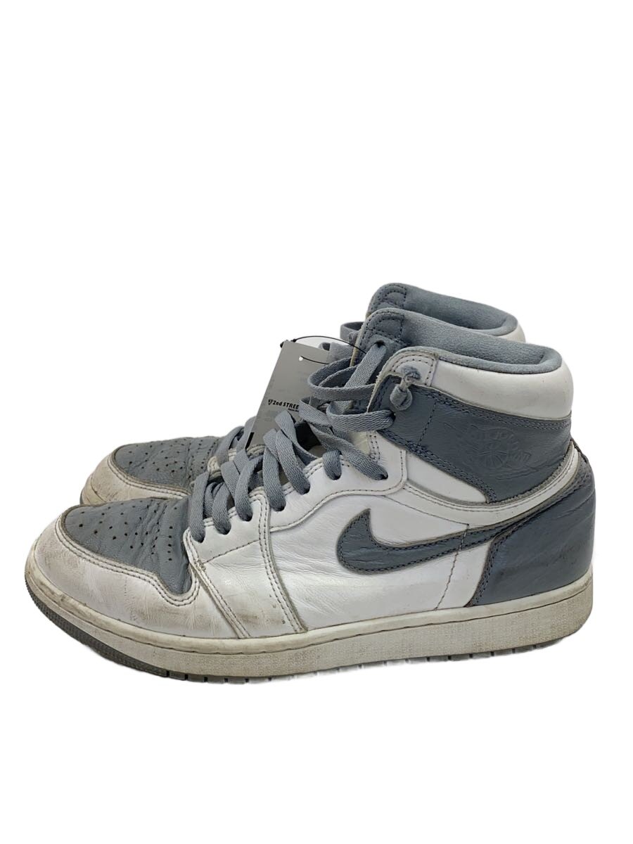 NIKE◆ハイカットスニーカー/27.5cm/GRY/555088-037