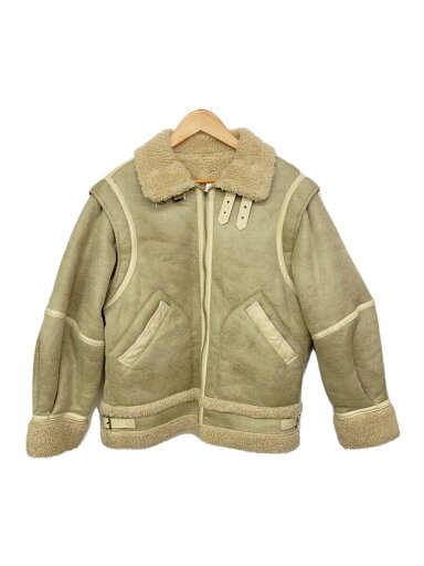 【中古】SLY◆レザージャケット・ブルゾン/1/コットン/BEG/030FAR30-1050【レディースウェア】 【中古】SLY◆レザージャケット・ブルゾン/1/コットン/BEG/030FAR30-1050【レディースウェア】