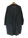 【中古】TEATORA◆コート/46/ナイロン/GRY/無地/Device Coat Packable//【メンズウェア