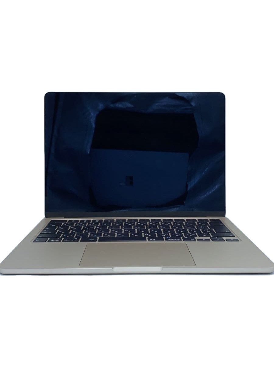 【中古】Apple◆ノートPC MacBookAir14 2(13-inch 2022) MLY23J/A [スターライト]/その他/【パソコン】