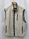 【中古】UNIVERSAL PRODUCTS◆POLARTEC FLEECE VESTフリースベスト/2/ジャケット/IVO/243-60104【メンズウェア】