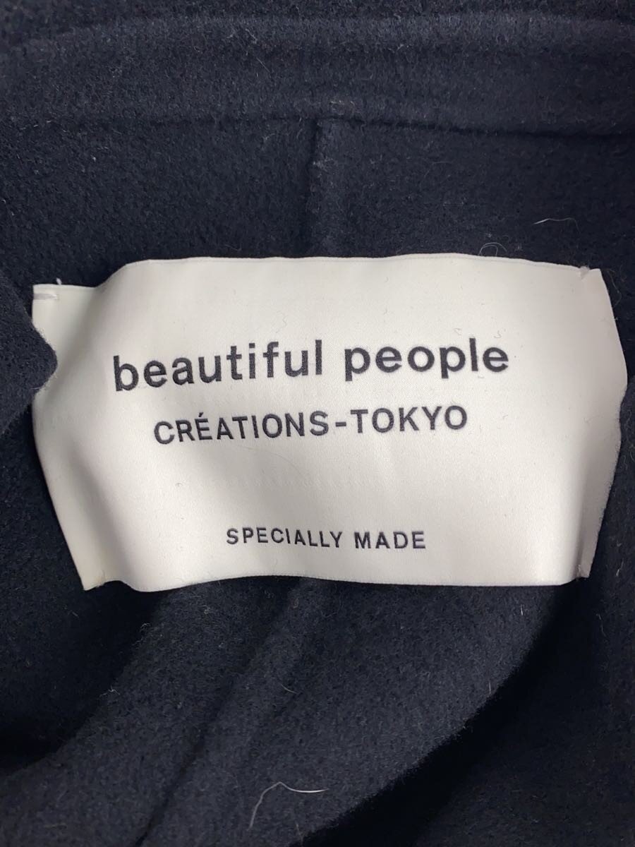 2nd STREET 楽天市場店の【中古】beautiful people◆16AW/ウールダブルロングコート/チェスターコート/XS/ウール/BLK/1635103510【レディースウェア】｜アングル3
