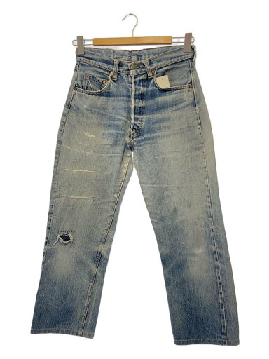 【中古】Levi’s◆70s/66前期/赤耳/リペア有/サイズ考慮/実寸W27//デニム/IDG/無地/501【メンズウェア】 【中古】Levi’s◆70s/66前期/赤耳/リペア有/サイズ考慮/実寸W27//デニム/IDG/無地/501【メンズウェア】