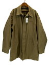 【中古】Timberland◆ステンカラーコート/S/コットン/CML/無地/12254【メンズウェア】