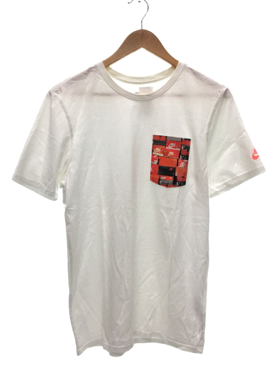 【中古】NIKE◆Tシャツ/M/コットン/WHT/AT6830-100【メ