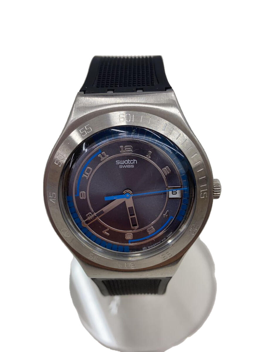 【中古】SWATCH◆クォーツ腕時計/ア