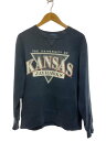 【中古】Champion◆90s/USA製/KANSAS/前Vスウェット/L/コットン/NVY【メンズウェア】(4)