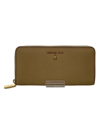 【中古】MICHAEL KORS◆長財布/レザー/ベージュ/無地【服飾雑貨他】 【中古】MICHAEL KORS◆長財布/レザー/ベージュ/無地【服飾雑貨他】