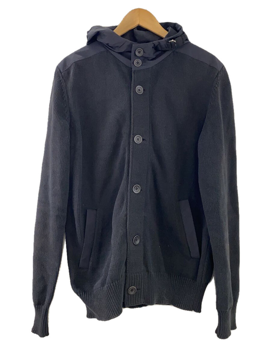 【中古】HERNO◆ジャケット/52/コットン/BLK【メンズウェア】