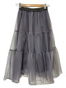 【中古】La boutique BonBon◆▼衣料B/シアーオーガンジーティアードスカート/lbz1041101a0008【メンズウェア】