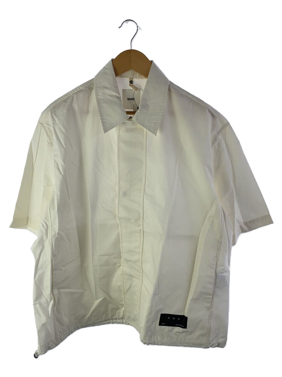 【中古】OAMC(OVER ALL MASTER CLOTH)◆半袖シャツ/S/コットン/ホワイト/24E28OAU23【メンズウェア】