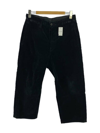 【中古】Porter Classic◆CORDUROY CLASSIC PANTS/M/コーデュロイ/BLK【メンズウェア】 【中古】Porter Classic◆CORDUROY CLASSIC PANTS/M/コーデュロイ/BLK【メンズウェア】