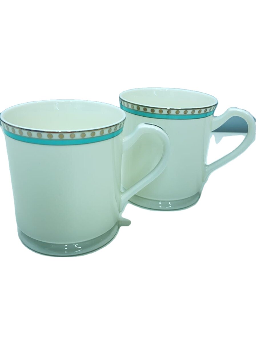 【中古】TIFFANY&Co.◆洋食器その他/2点セット/WHT【キッチン用品】