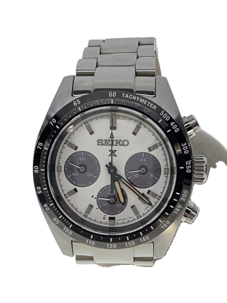 【中古】SEIKO◆ソーラー腕時計/アナ