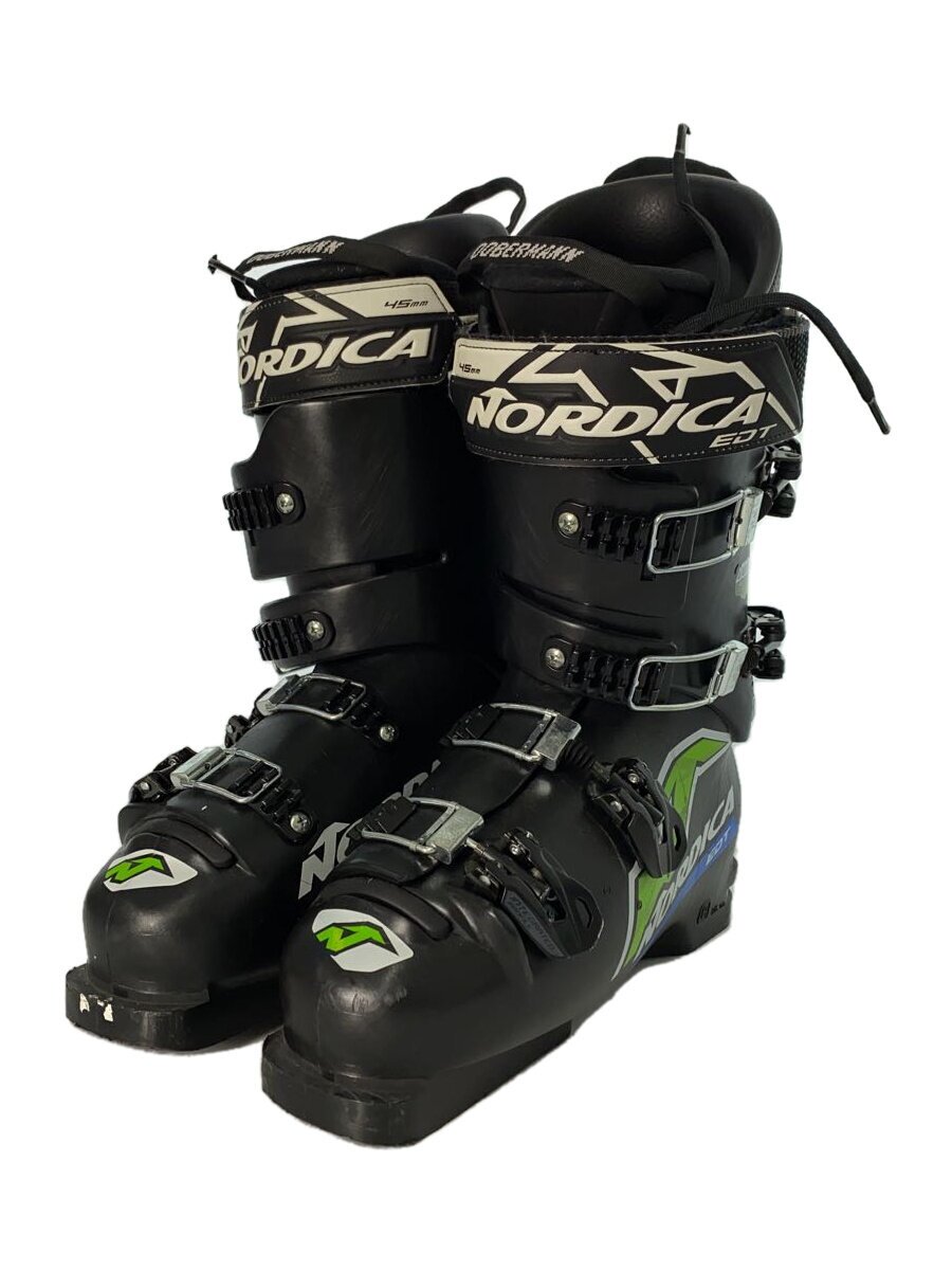【中古】NORDICA◆DOBERMAN EDT 130/スキーブーツ/--/ブラック/アダルト【スポーツ】