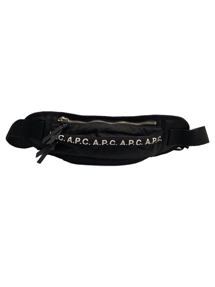 【中古】A.P.C.◆ボディバッグ/--/BLK【バッグ】