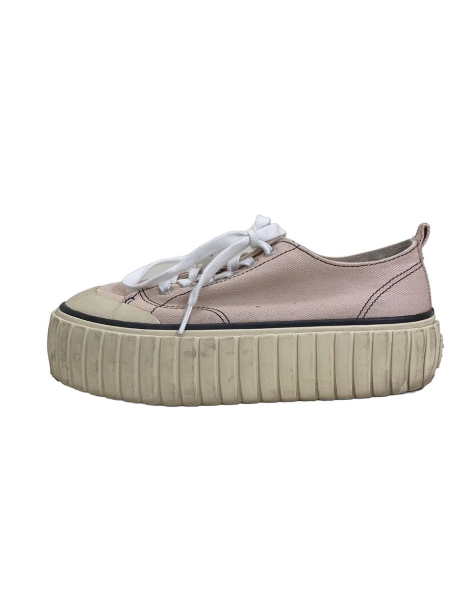 DIESEL◆S-HANAMI LOW/厚底/ローカットスニーカー/キャンバス/25.5cm/PNK/S22-12-YUL