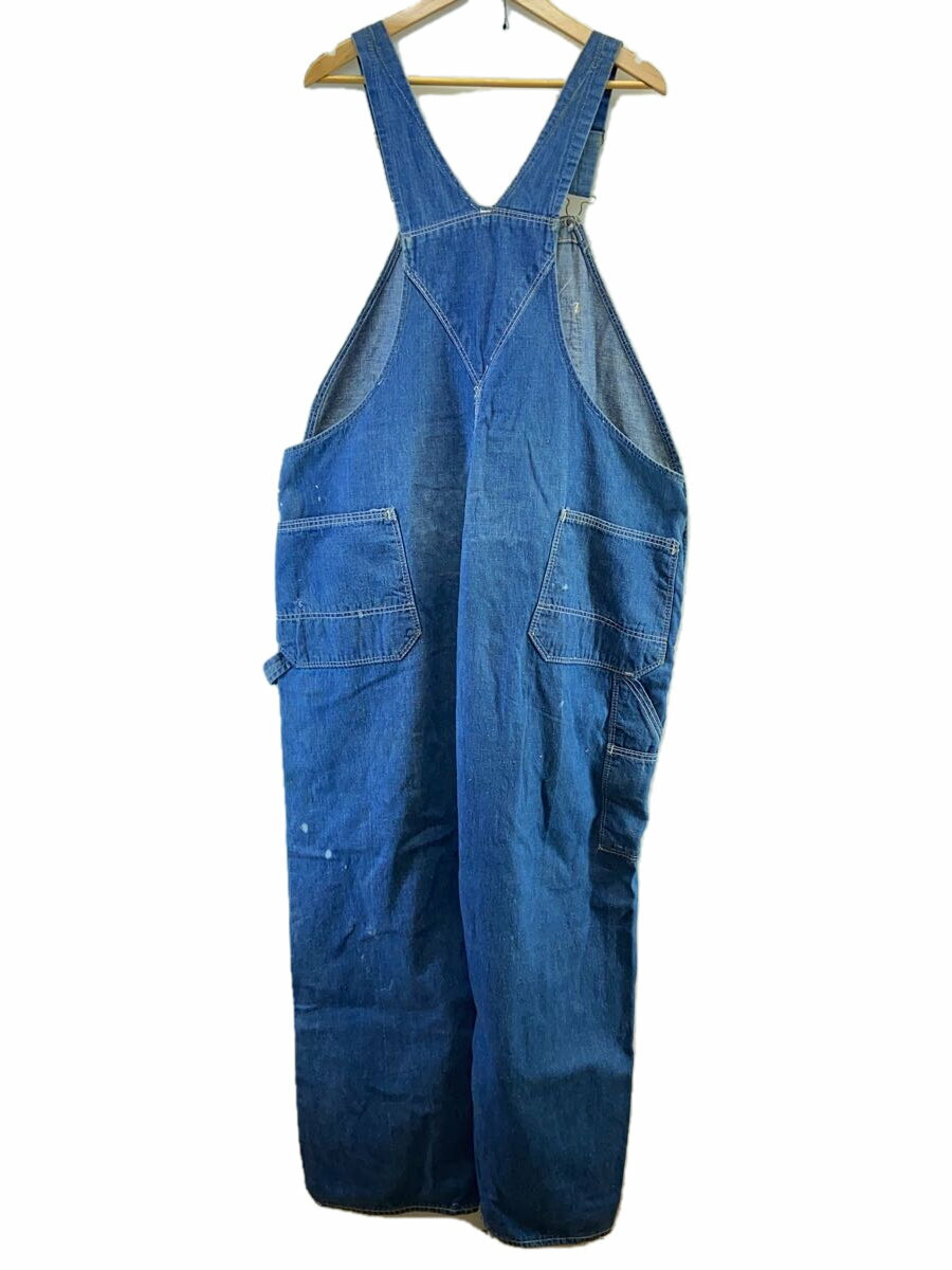 【中古】SWEET-ORR◆40s/1ポケ/スペードボタン8オーバーオール/--/デニム/BLU【メンズウェア】