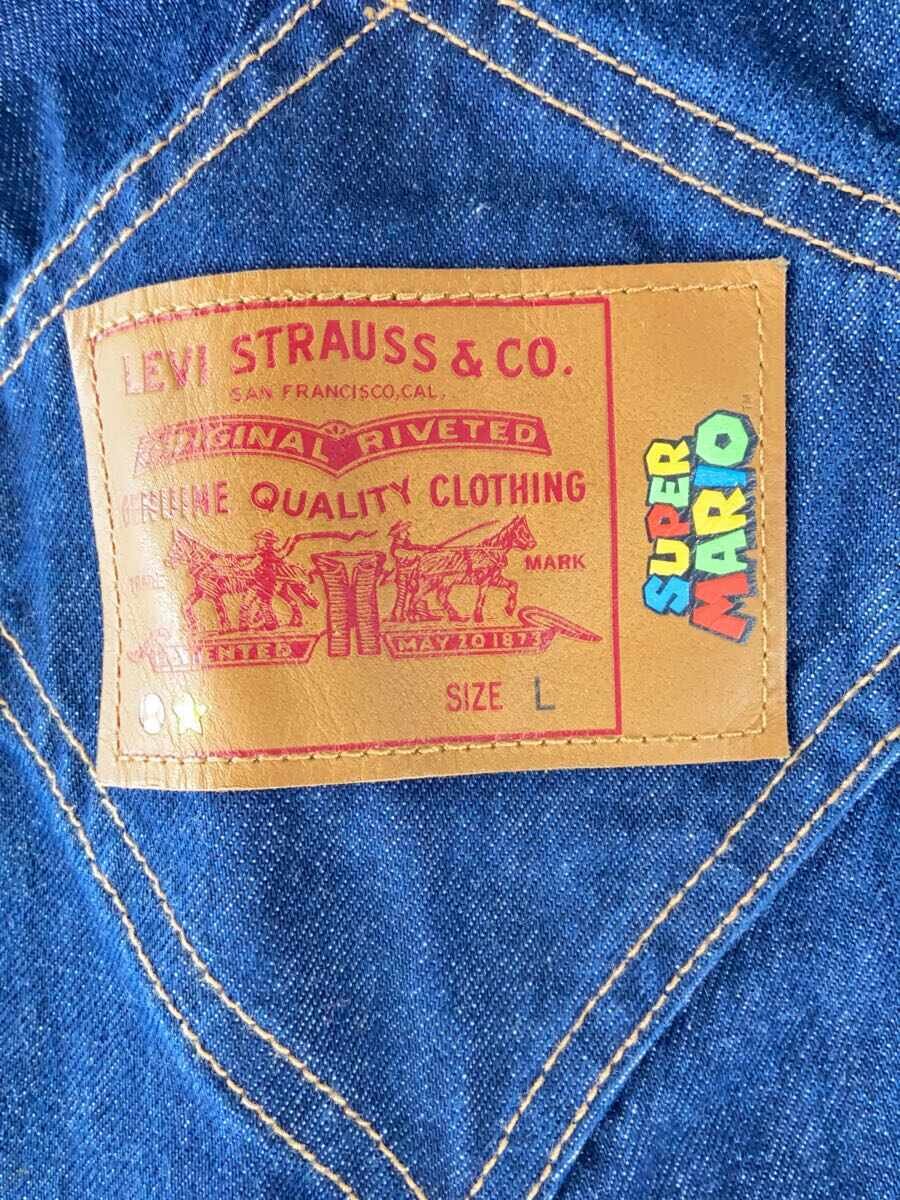 【中古】Levi’s◆SUPER MARIO PREMIUM OVERALL/オーバーオール/L/デニム/79107-0002【メンズウェア】