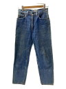 【中古】Levi’s◆ボトム/31/デニム/インディゴ/無地【メンズウェア】