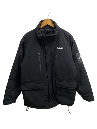 【中古】X-LARGE◆×WILDTHINGS/EXPEDITION JACKET/ダウンジャケット/M/ポリエステル/BLK【メンズウェア】 【中古】X-LARGE◆×WILDTHINGS/EXPEDITION JACKET/ダウンジャケット/M/ポリエステル/BLK【メンズウェア】