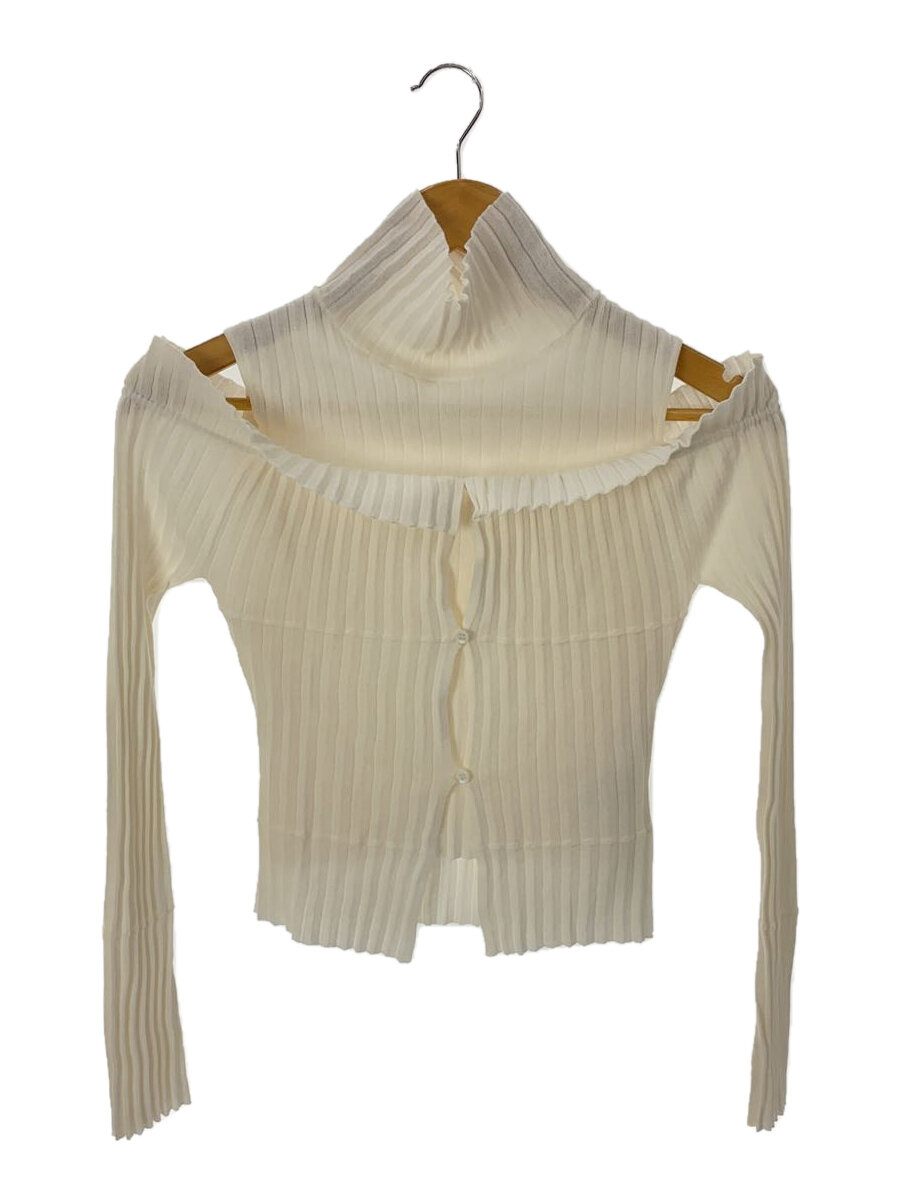【中古】SNIDEL◆長袖カットソー/one/コットン/WHT/無地/SWNT234181【レディースウェア】