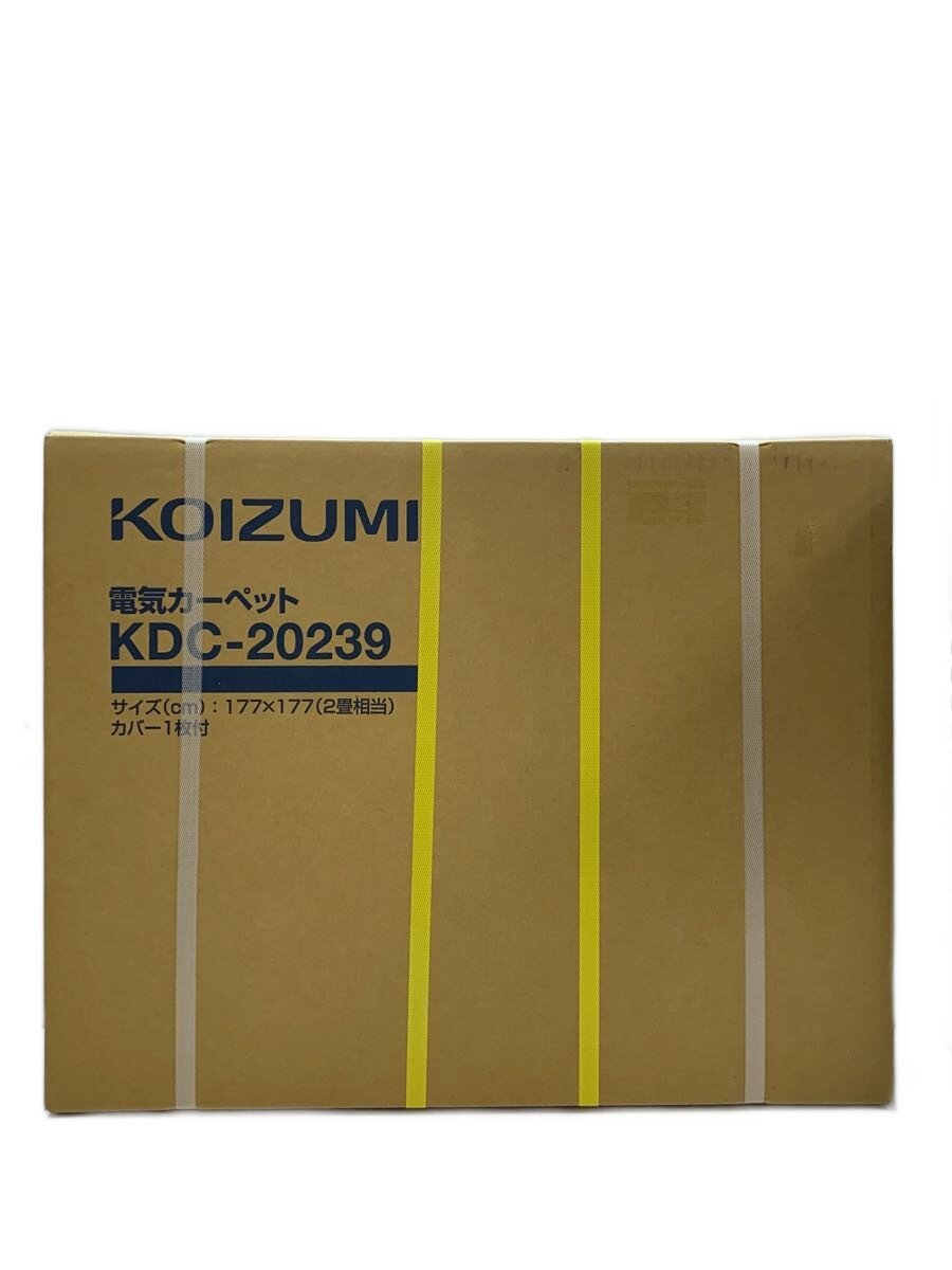 【中古】KOIZUMI◆電気カーペット/KDC-20239//【家電・ビジュアル・オーディオ】