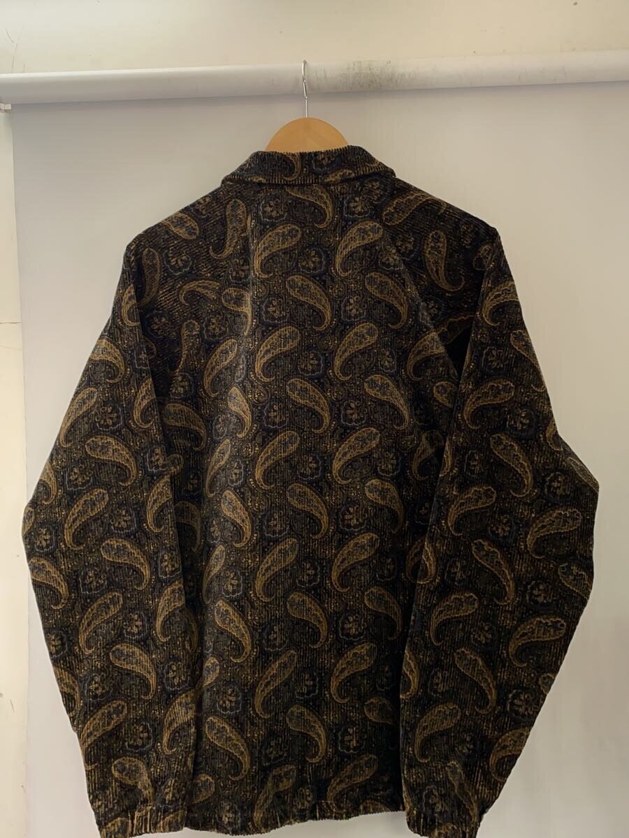 【中古】Keboz◆ジャケット/M/コットン/BRW/ペーズリー【メンズウェア】