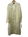 【中古】DRESSEDUNDRESSED◆Cupro Lab Coat/3/キュプラ/IVO/無地/DUS21532【メンズウェア】