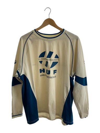 【中古】HUF◆カットソー/XL/コットン【メンズウェア】 【中古】HUF◆カットソー/XL/コットン【メンズウェア】