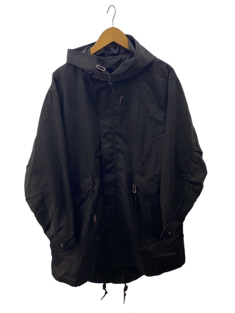 【中古】JOHN BULL◆コート/M/ポリエステル/BLK/無地/JM251L16【メンズウェア】