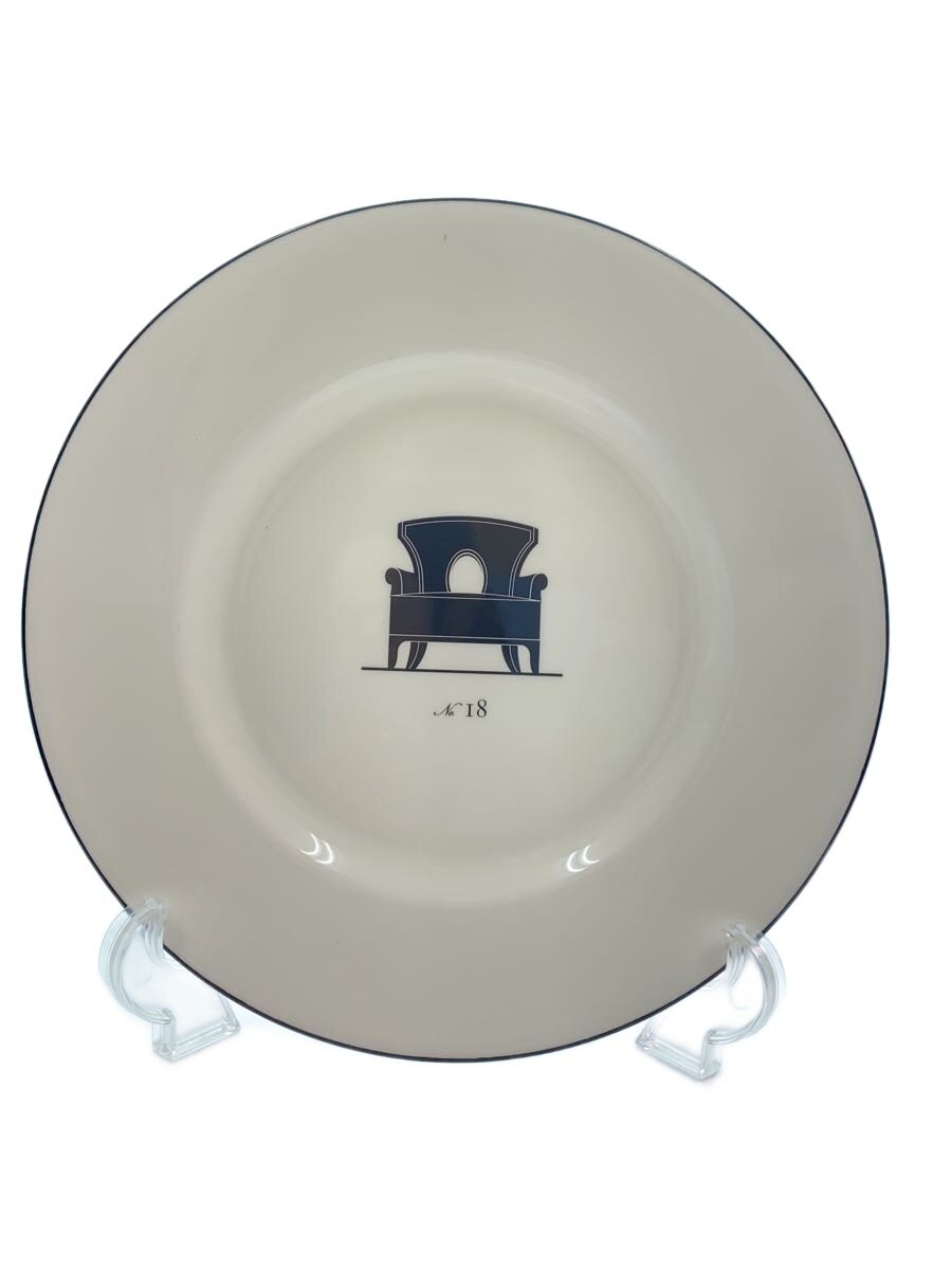 【中古】WEDGWOOD◆バーバラ・バリー/ミュージカルチェア/プレート/WHT【キッチン用品】