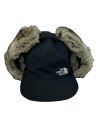 【中古】THE NORTH FACE◆FRONTIER CAP/耳当て付き/ヘッドウェア/M/ナイロン/BLK/メンズ/NN42241【服飾雑貨他】