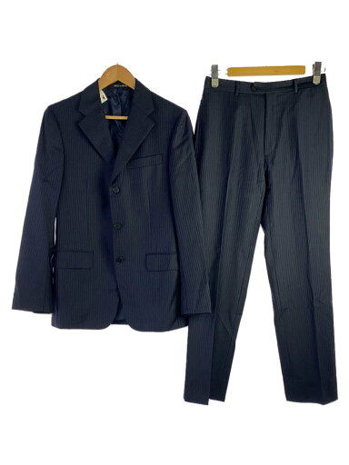 【中古】BURBERRY LONDON◆セットアップ/48/ウール/NVY/ストライプ/3B【メンズウェア】 【中古】BURBERRY LONDON◆セットアップ/48/ウール/NVY/ストライプ/3B【メンズウェア】