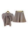 【中古】Lily Brown◆24SS/ボウタイニットセットアップ/セットアップ/one/ポリエステル/PNK/LWNO241027【レディースウェア】