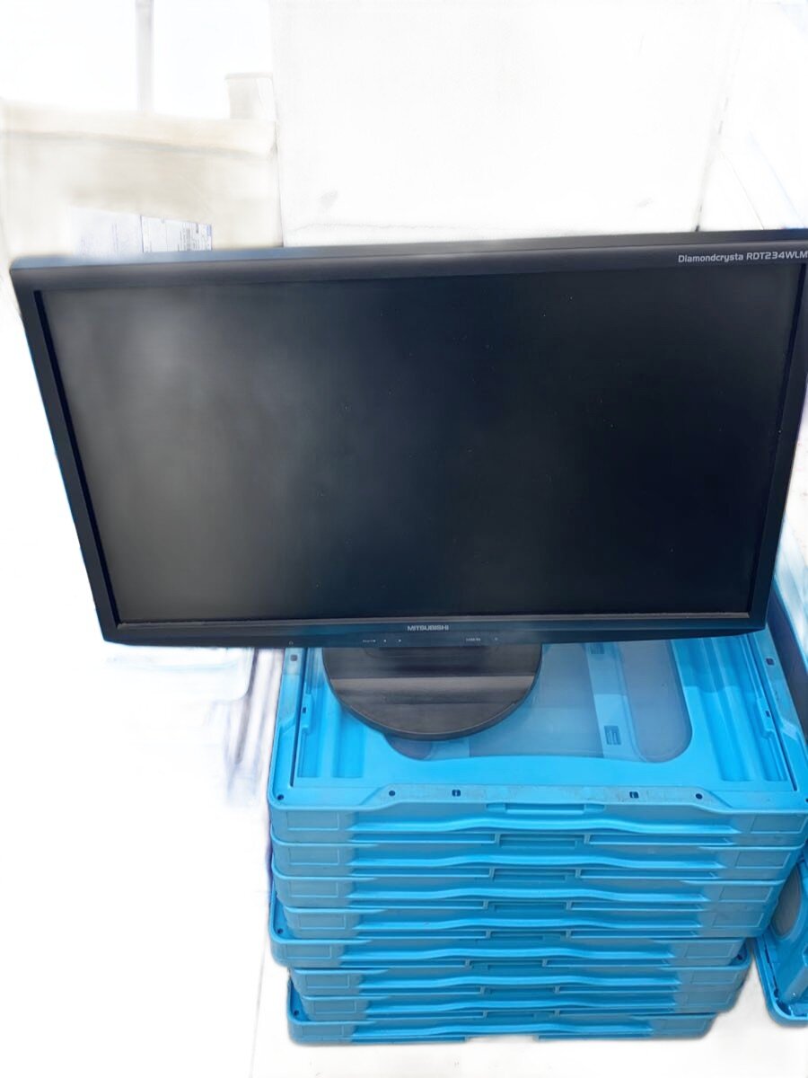 【中古】MITSUBISHI◆Diamondcrysta WIDE RDT234WLM(BK) [23インチ ブラック]/23インチ【パソコン】